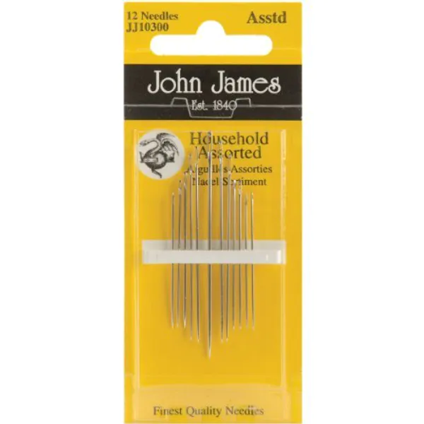 Hovedbilde Husholdningsnåler 12 stk