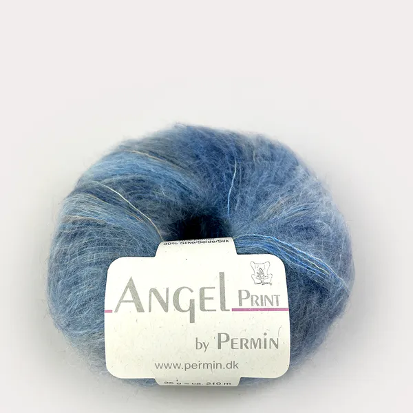 Hovedbilde Permin Angel Print 58 Gyllen/Blå utgår