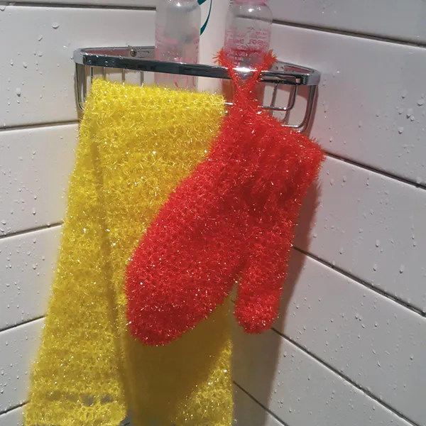 Hovedbilde Gratis oppskrift på Skrubbebånd og vott i Creative Bubble