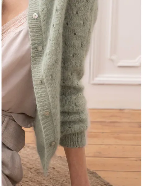 Hovedbilde Penny cardigan Pur angora mønster Phildar*