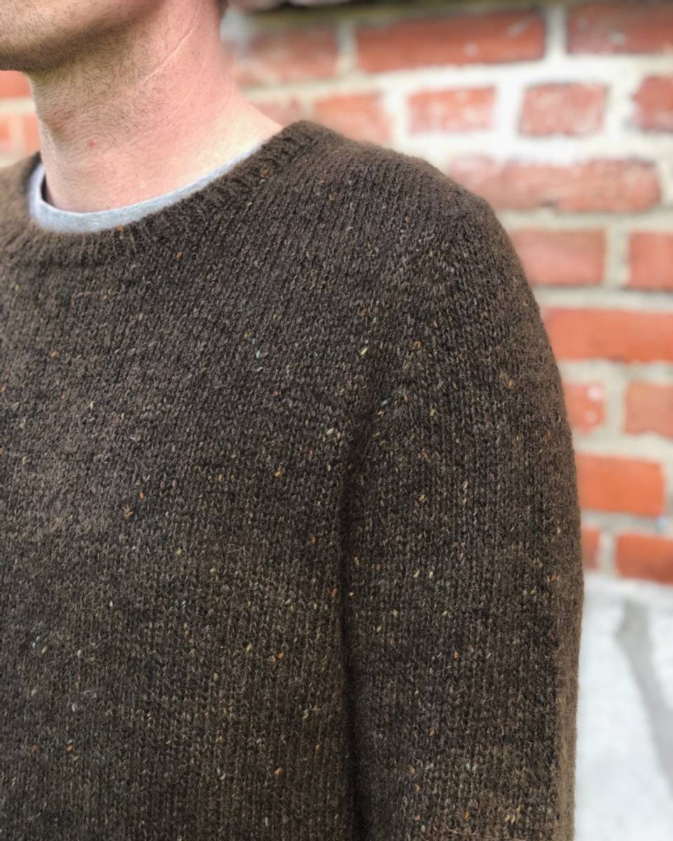 Northland Sweater genser PetiteKnit mønster