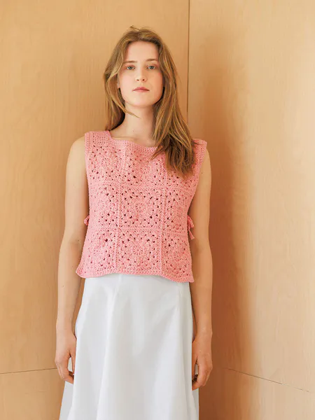 Hovedbilde 24_1 Sunny Slipover fra Sandnes garn oppskrift