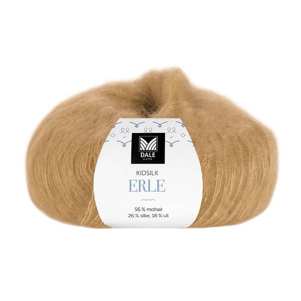 Bilde av Dale Kidsilk Erle 9057 Honning beige utgr