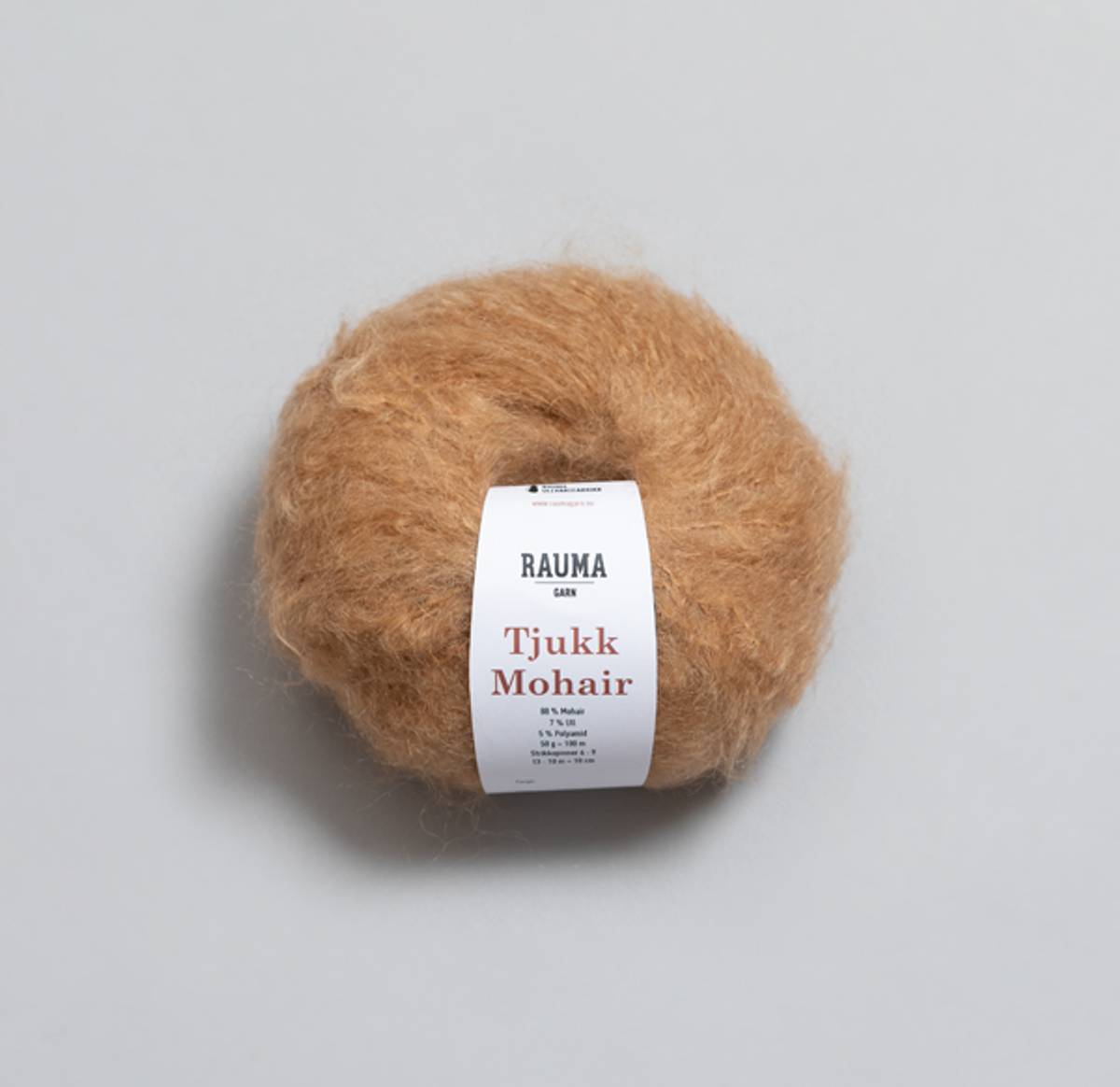 Rauma Tjukk mohair 149 Kamel garn