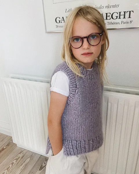 Hovedbilde Holiday Slipover - Junior PetiteKnit mønster