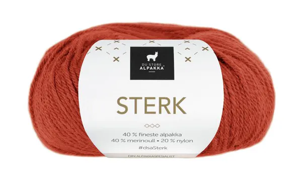Hovedbilde DSA Sterk 842 Oransje garn