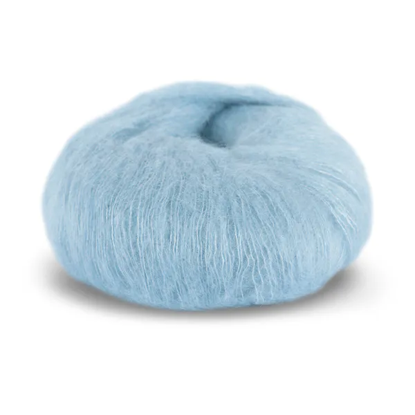 Hovedbilde Dale Kidsilk Erle 9083 Himmelblå garn