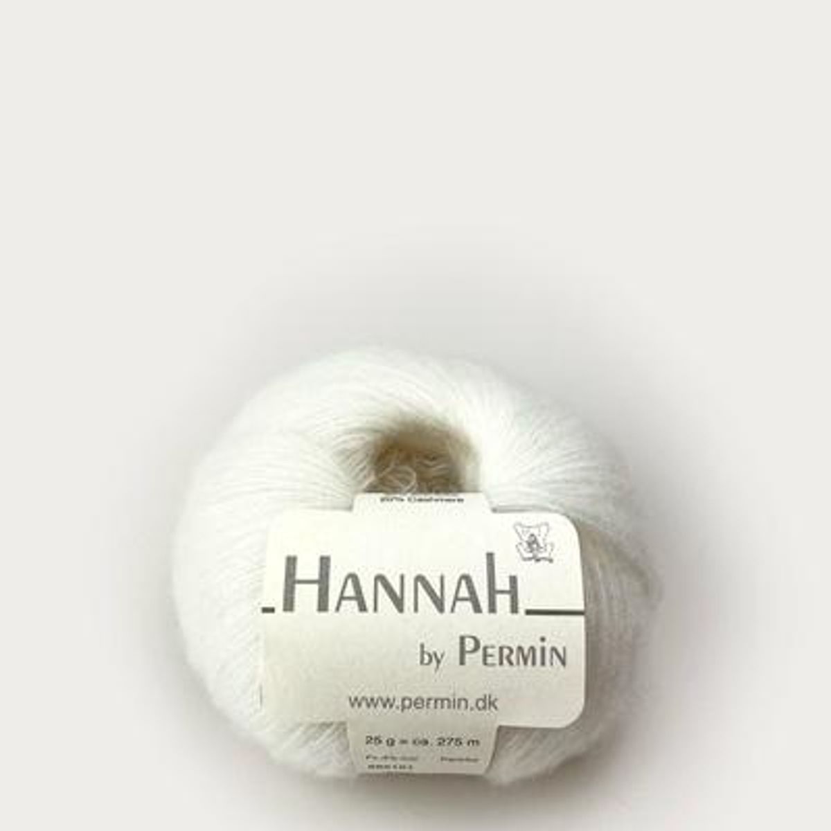 Permin Hannah 101 Hvit garn