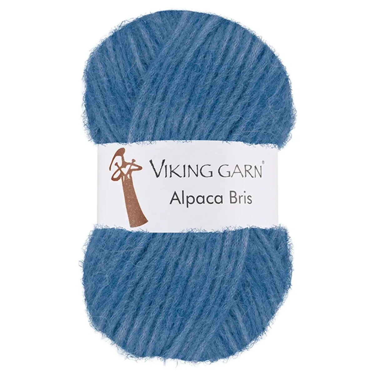 Alpaca Bris 323 Blå Viking garn