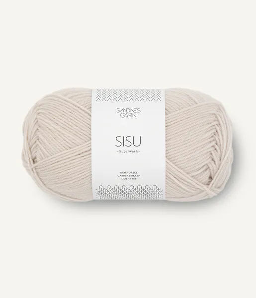Hovedbilde Sandnes Sisu 2319 Lys kalk garn