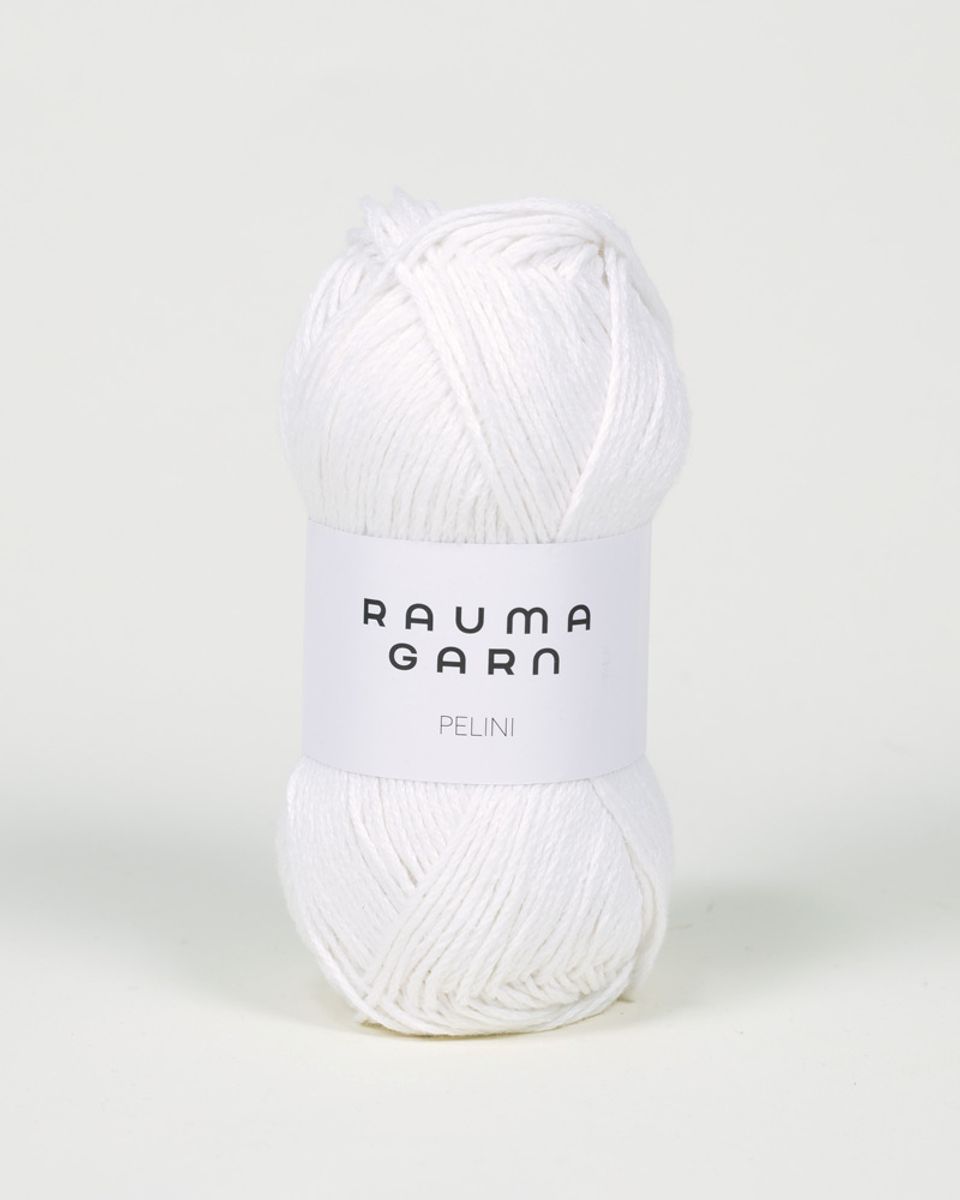Rauma Pelini 00 Hvit garn
