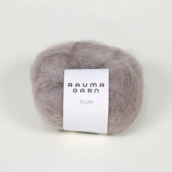Hovedbilde Rauma Plum 030 Beige mohair garn