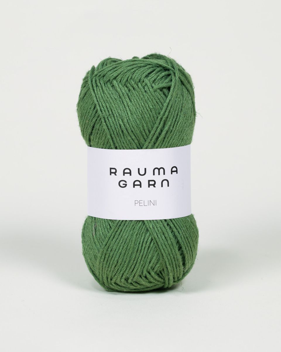 Rauma Pelini 4801 grønn garn