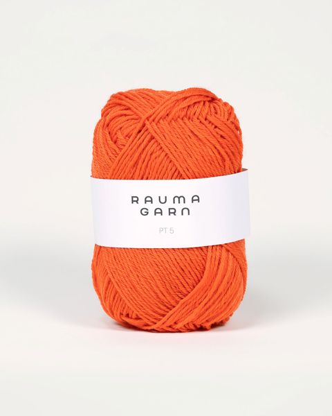Hovedbilde Rauma PT5 536 Mørk oransje garn