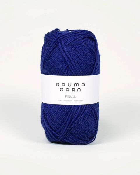 Hovedbilde Rauma Finull 482 Midnattsblå garn