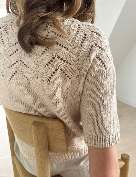 Hovedbilde Tulipan Tee til dame fra Le Knit oppskrift