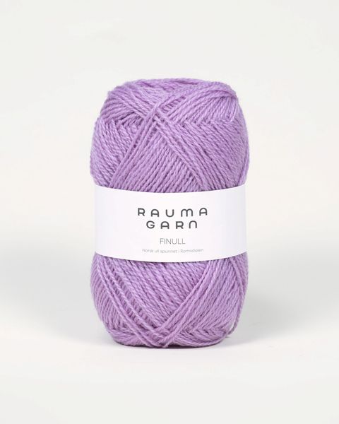 Hovedbilde Rauma Finull 471 Lavendel garn