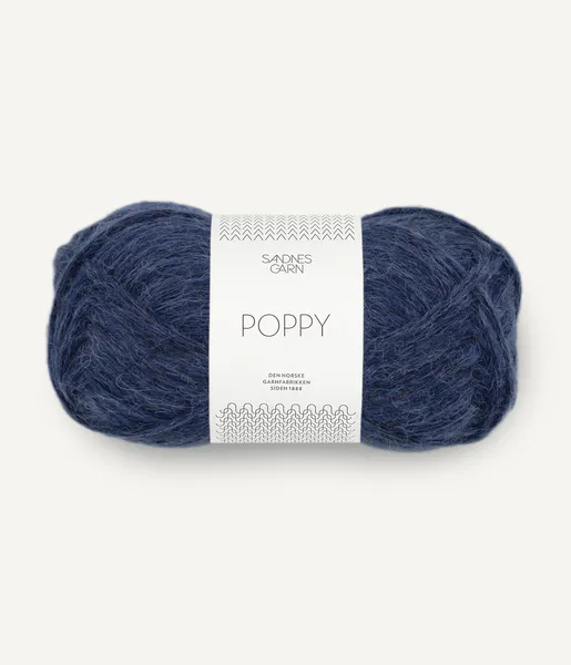 Hovedbilde Poppy 5575 Marine Sandnes garn