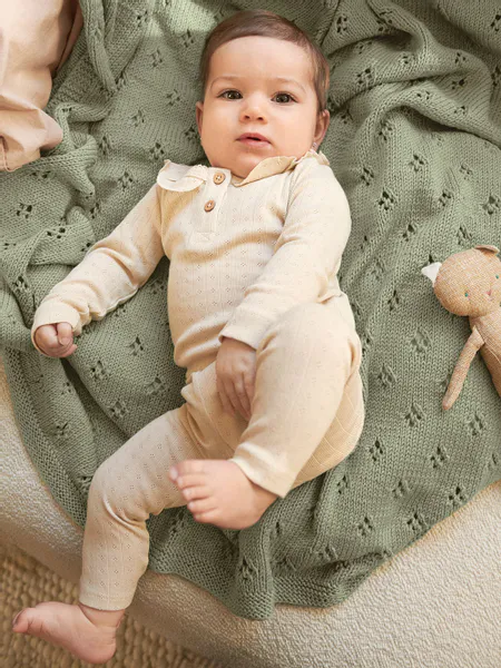 Hovedbilde 2406-5 Kløverteppe fra Sandnes garn oppskrift