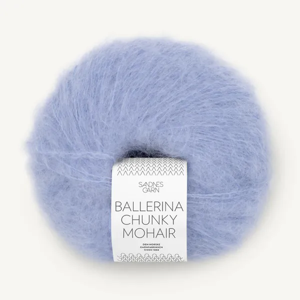 Hovedbilde Ballerina 5505 Pale Iris Chunky Mohair Sandnes garn