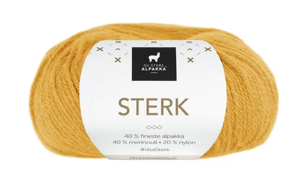 Hovedbilde DSA Sterk 855 Gul  garn