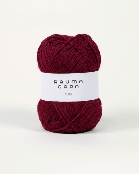 Hovedbilde Rauma Tumi 0232 Burgunder garn utgår