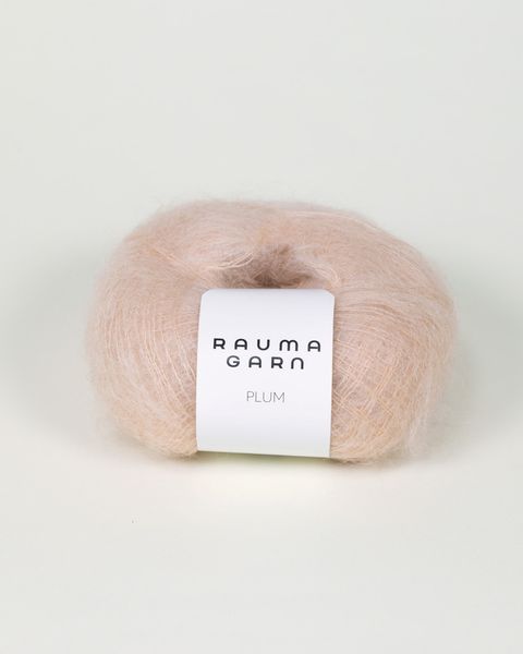 Bilde av Rauma Plum 194 Havre mohair garn