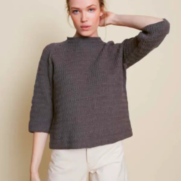 Hovedbilde Gratis 297-1 Mai genser i Pelini fra Rauma oppskrift*