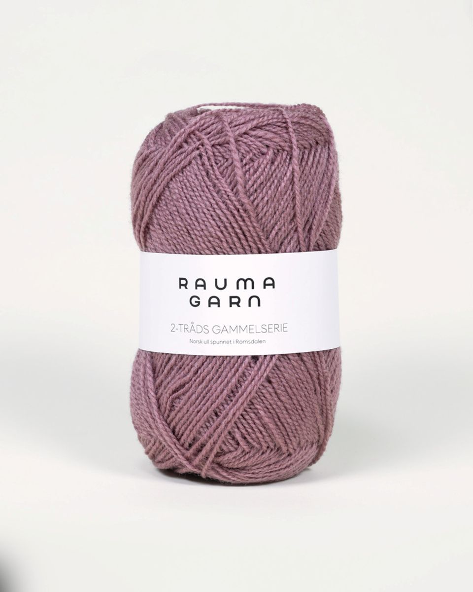 Rauma 2-tråds Gammelserie garn