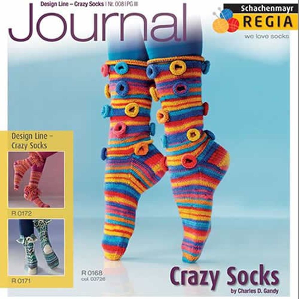 Regia Journal 008 Design Line - Crazy Socks 4-ply