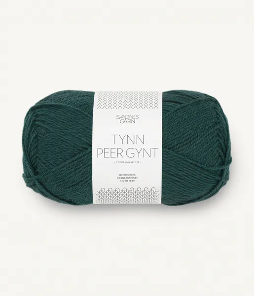 Hovedbilde Sandnes Tynn Peer Gynt 7281 Dyp Petrol garn