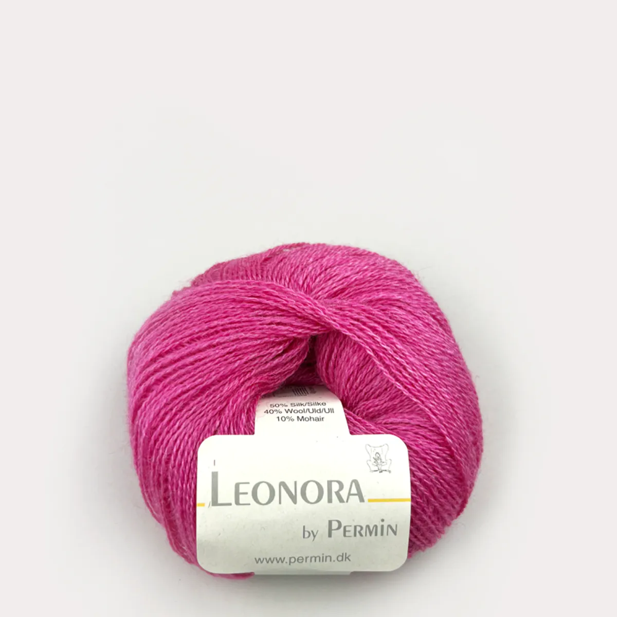 Permin Leonora 25 Hot Pink garn