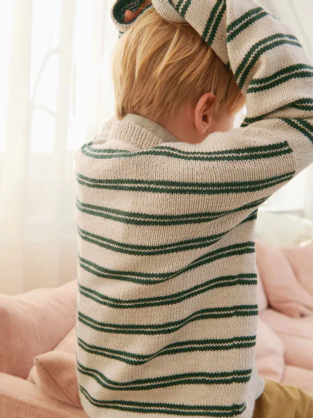 Hovedbilde 2401-6 Aron Sweater Junior 2-12 år 1A (Ovenfra) Sandnes *