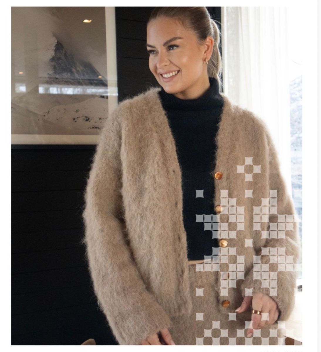 Gratis oppskrift - Brush Cardigan i Fnugg in Florence fra HOY