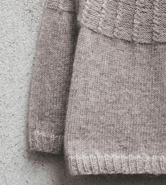 Bilde av Bjørk sweater til barn fra Knitting for Olive*