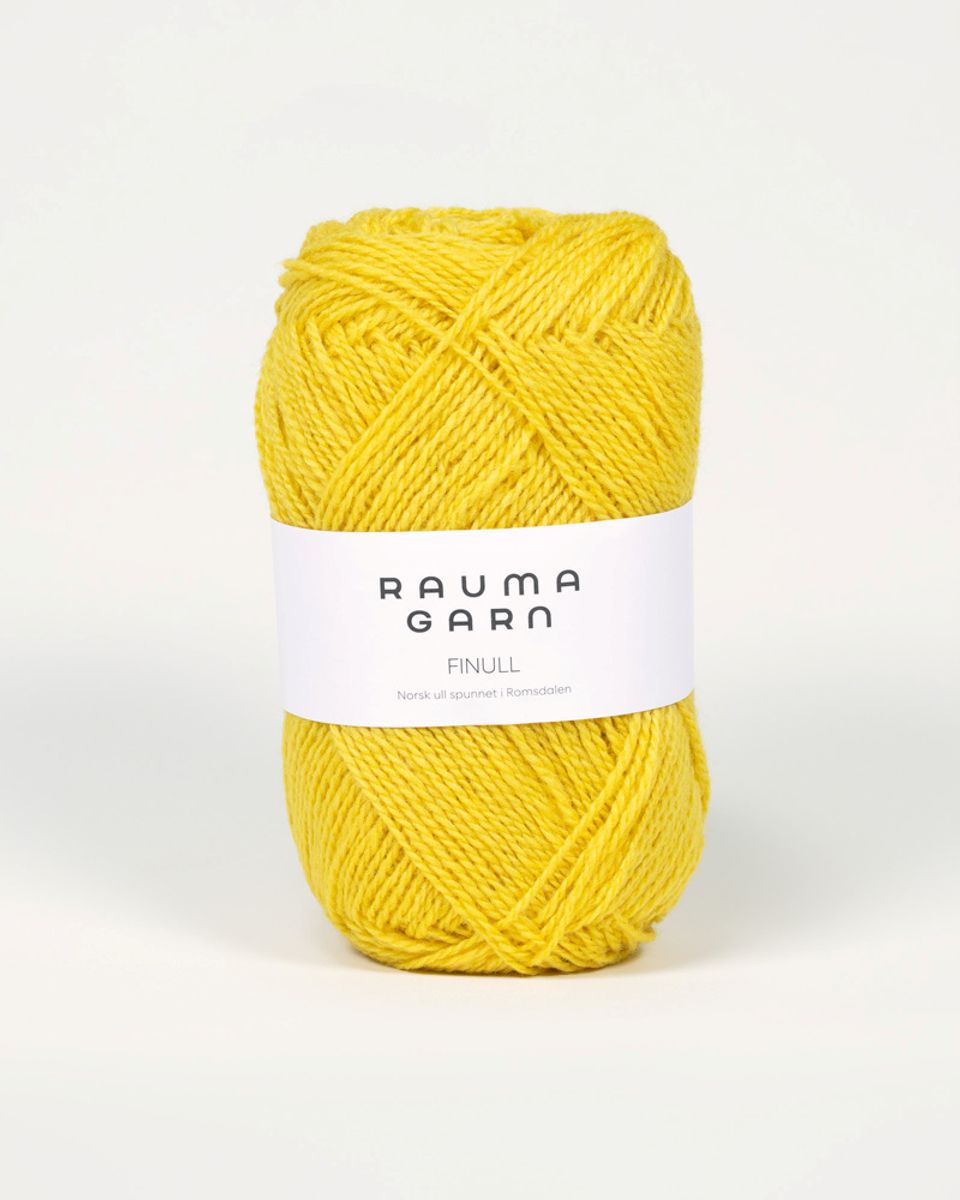 Rauma Finull 4405 Sitrongul garn